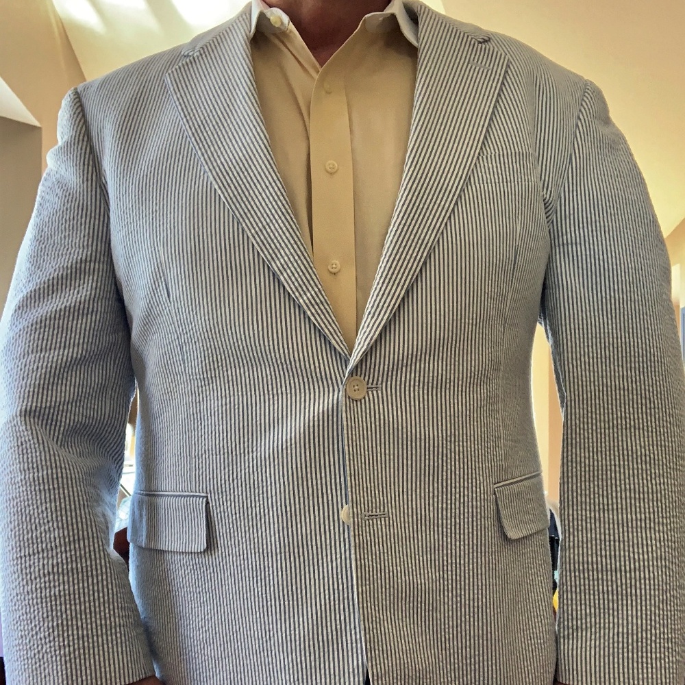 Ralph Lauren Seersucker Sport Coat